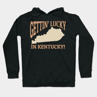 Gettin Lucky In Kentucky - Vintage Hoodie